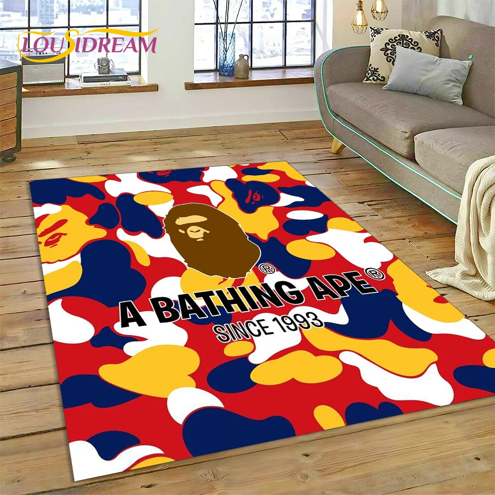 3D Printing Online Service - 3D-Druck B-BAPE Modischer Teppich für Schlafzimmer,