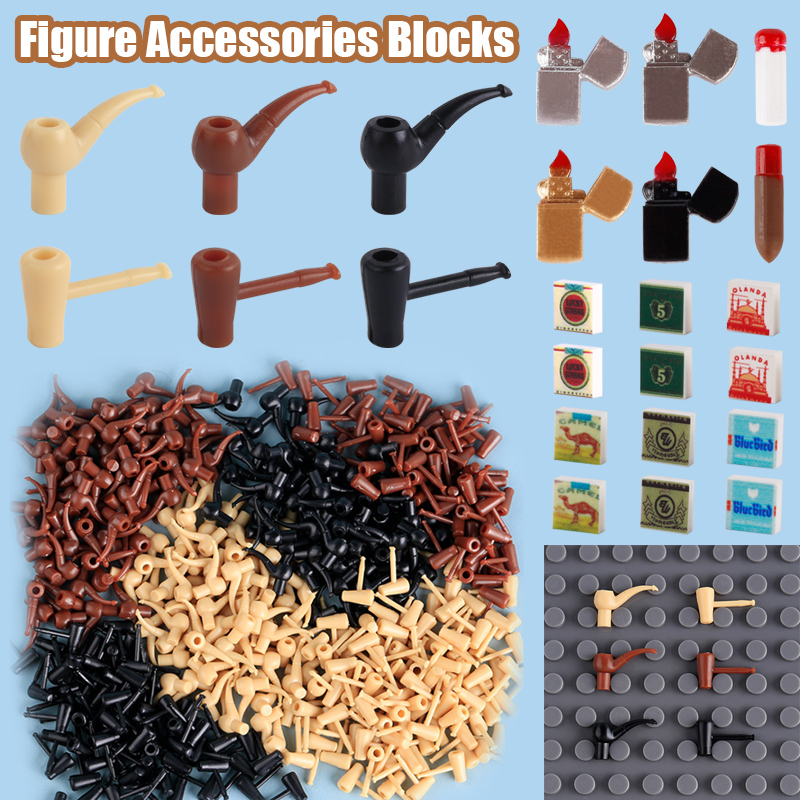 3D Printing Lego Bricks - City Zigarettenanzünder 3D-gedruckte Bausteine MOC Mittelalterliche