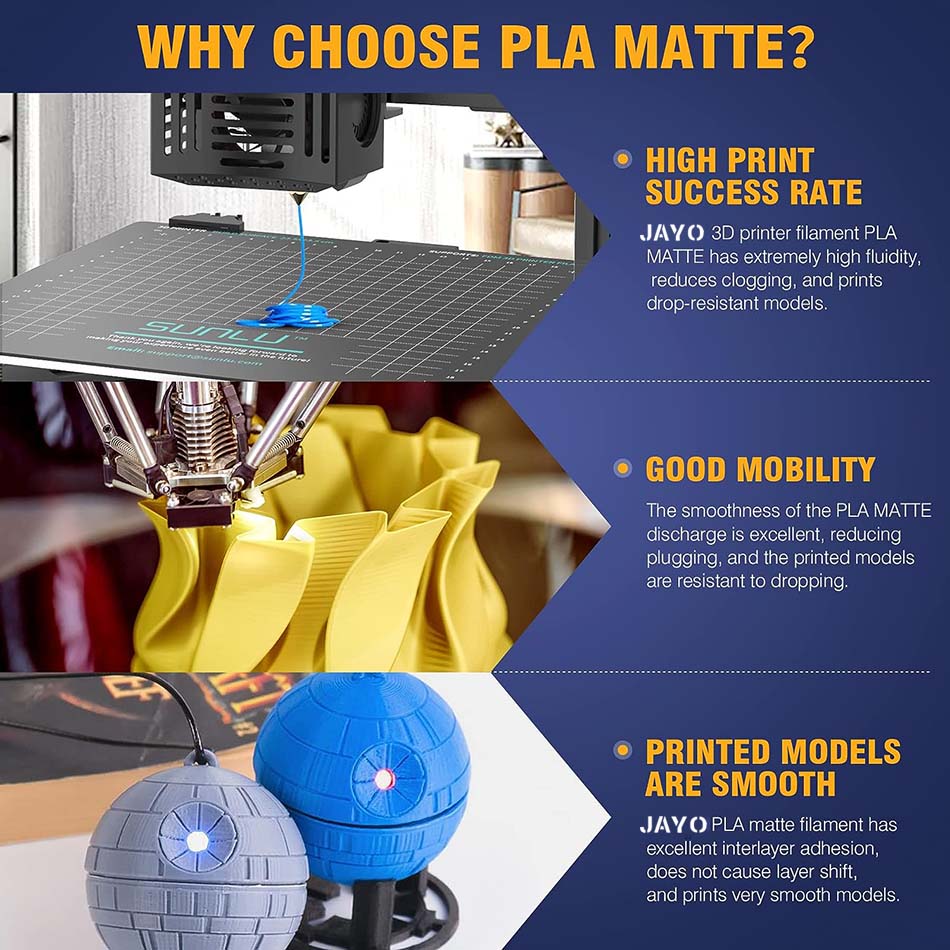 JAYO 3D-Drucker-Filament, PLA, – 3D Printing Nylon Bewertung und Preis