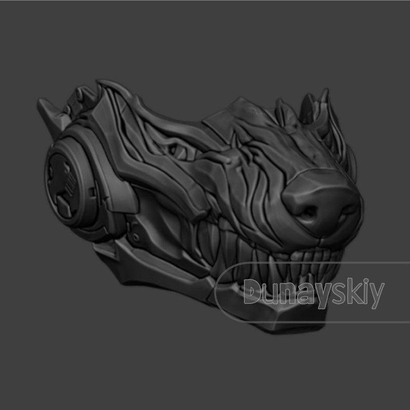 Love and Deepspace Valko Wolf  – 3D Printing Mask Bewertung und Preis