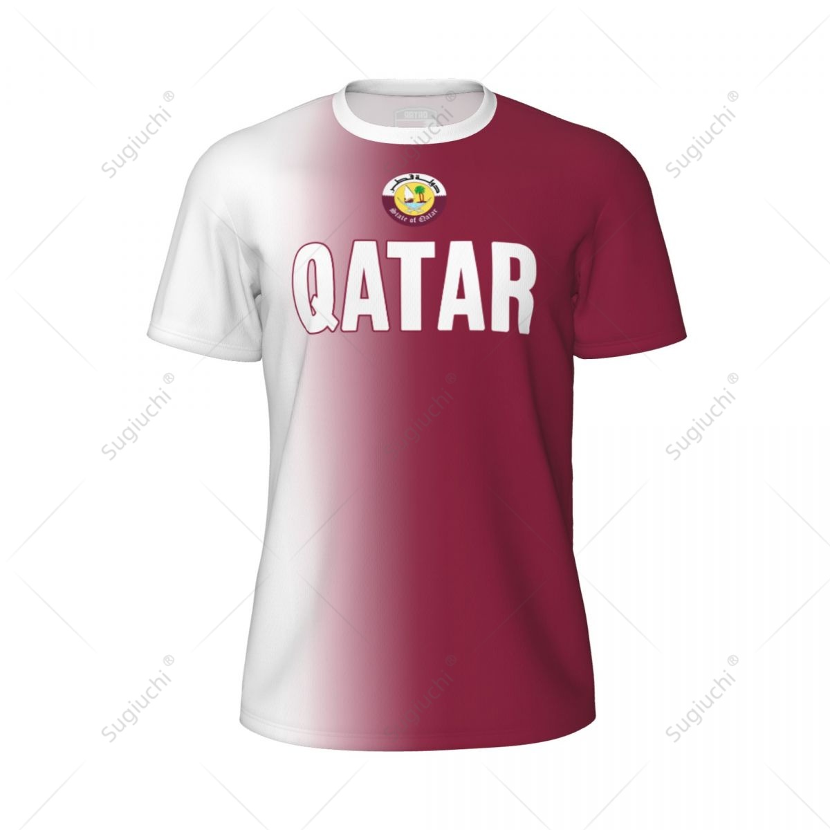 Sport-Mesh-T-Shirt mit Katar-F – 3D Printing Qatar Bewertung und Preis