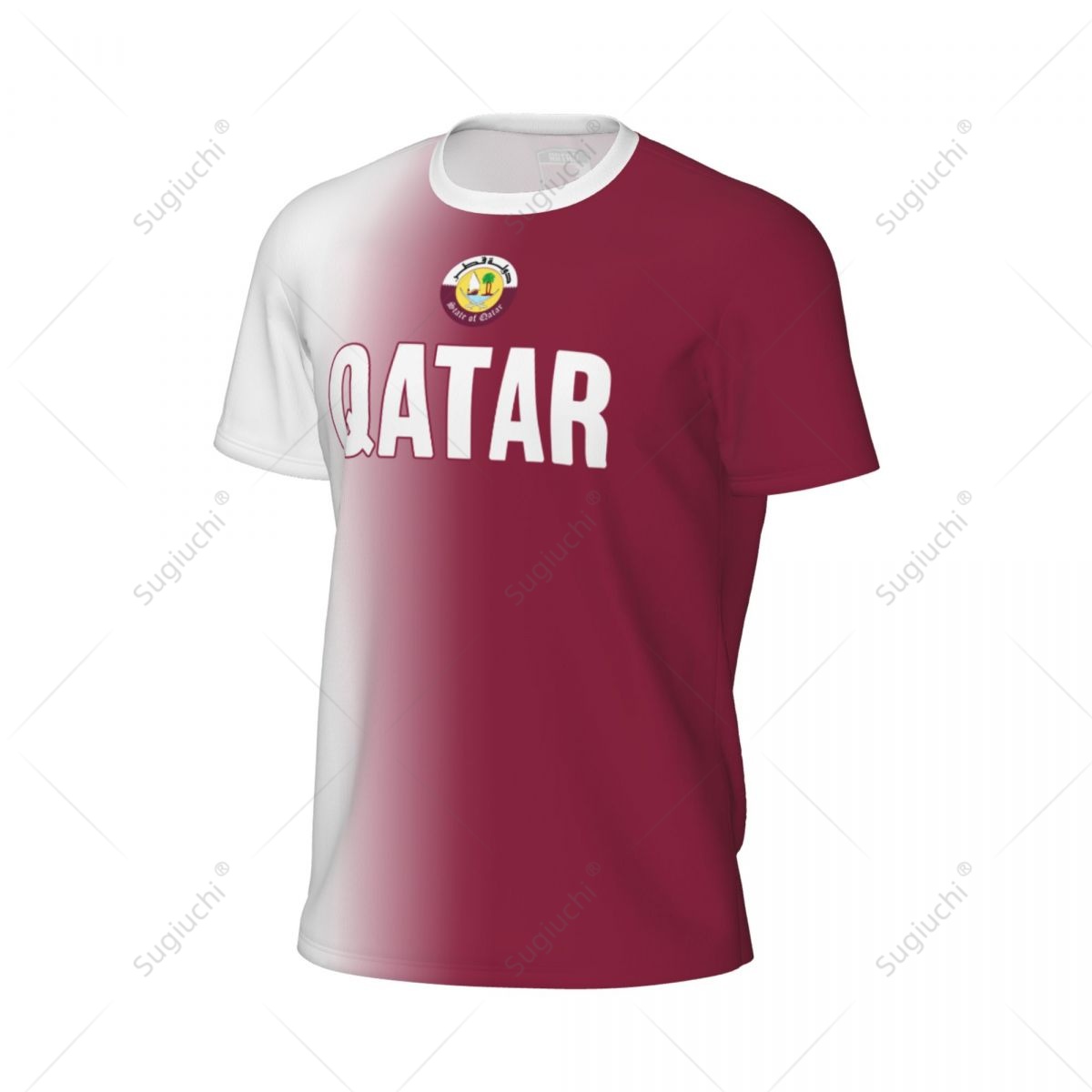 Sport-Mesh-T-Shirt mit Katar-F – 3D Printing Qatar Bewertung und Preis