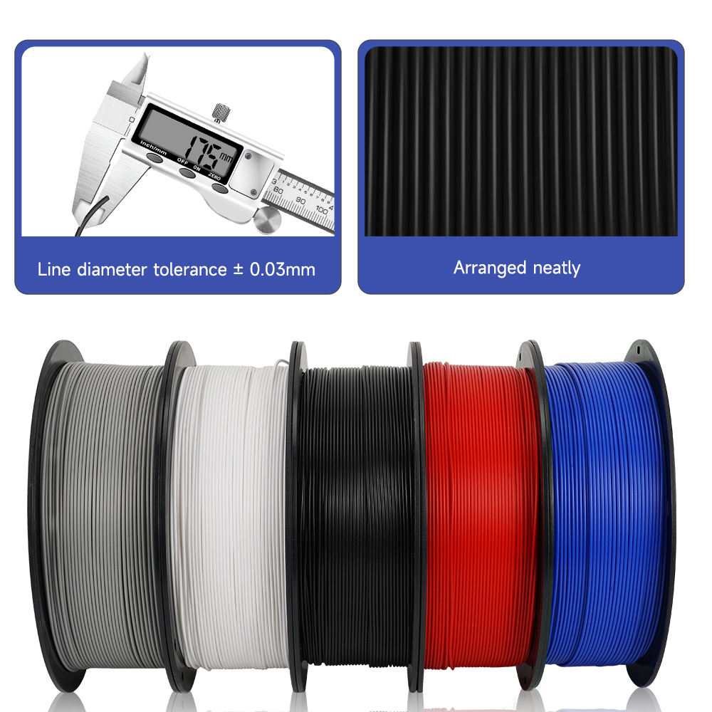 5 kg Mix Farben PLA-Filament 1 – 3D Printing Nylon Bewertung und Preis