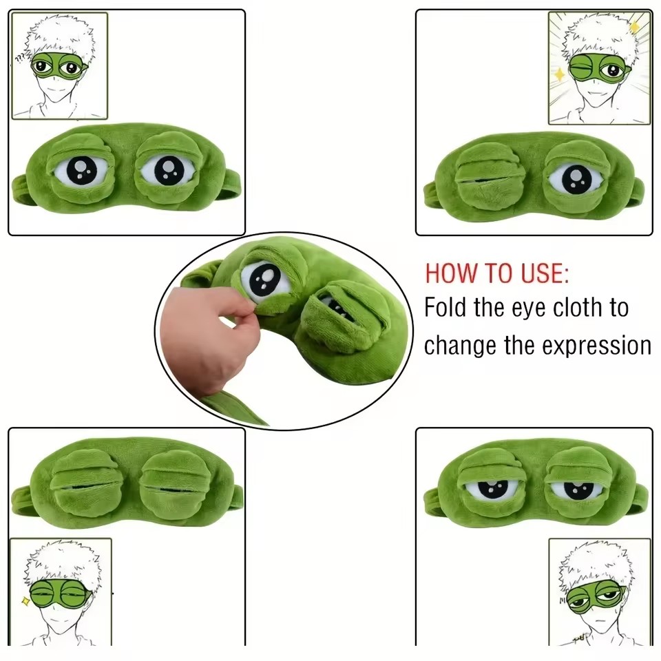 3D-Frosch-Schlafmaske, Natürli – 3D Printing Mask Bewertung und Preis